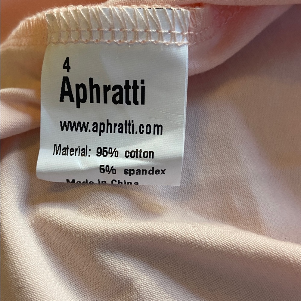NWT Adorable Light Pink Dress with white collar-great Janet Weiss costume! - Picture 4 of 5